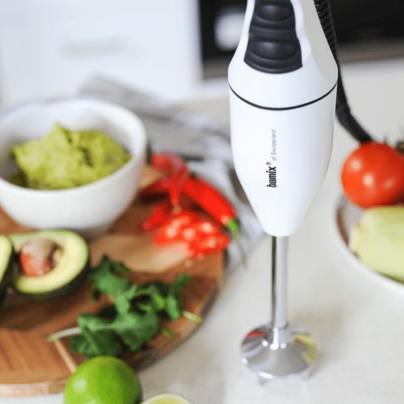 Bamix Classic Immersion Stick Blender 140w White