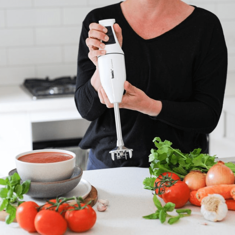 Bamix Classic Immersion Stick Blender 140w White