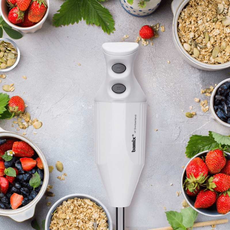 Bamix Deluxe Immersion Stick Blender 180w White