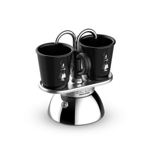 Bialetti Mini Express Induction Black 2 Cup Set