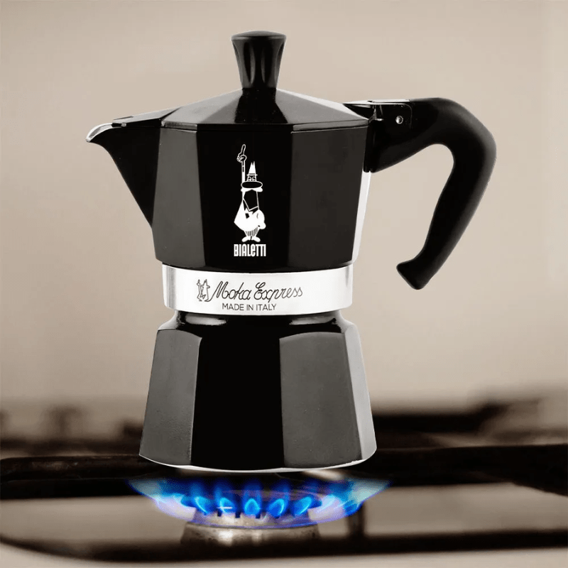 Bialetti Moka Express Black 3 Cup