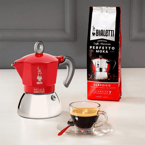 Bialetti Moka Induction Bi Layer Red 2 Cup