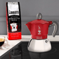 Bialetti Moka Induction Bi Layer Red 2 Cup