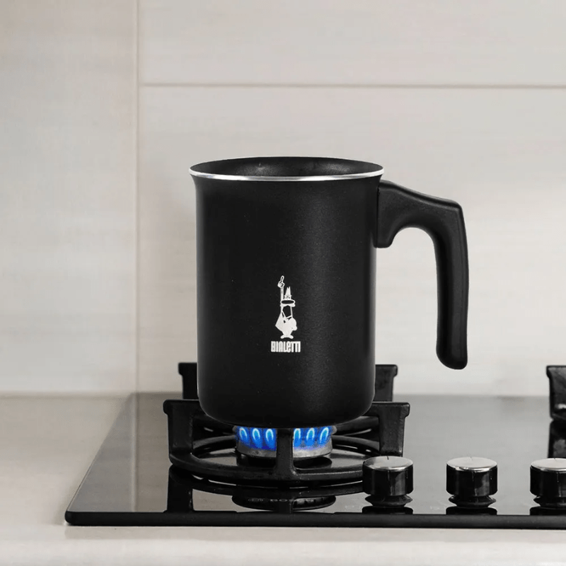 Bialetti Tuttocrema Aluminium 150ml Black (3 Cup)