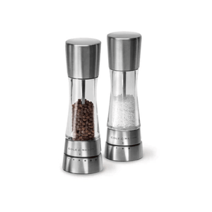 Cole & Mason Derwent Stainless Steel Salt & Pepper Mill 19cm Set of 2