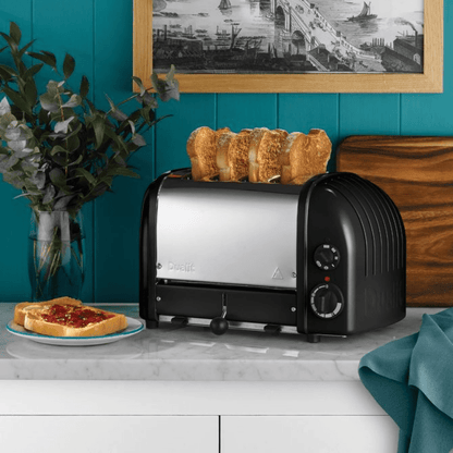 Dualit Classic Toaster 4 Slice Black The Homestore Auckland