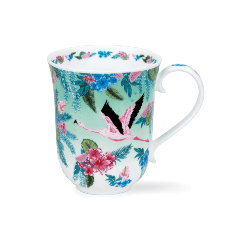 Dunoon Mug Braemar Laguna Flamingo 330ml