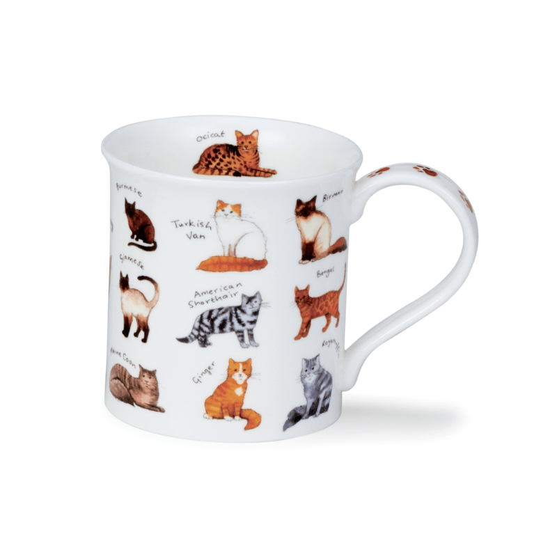 Dunoon Mug Bute Animal Breeds Cat 300ml