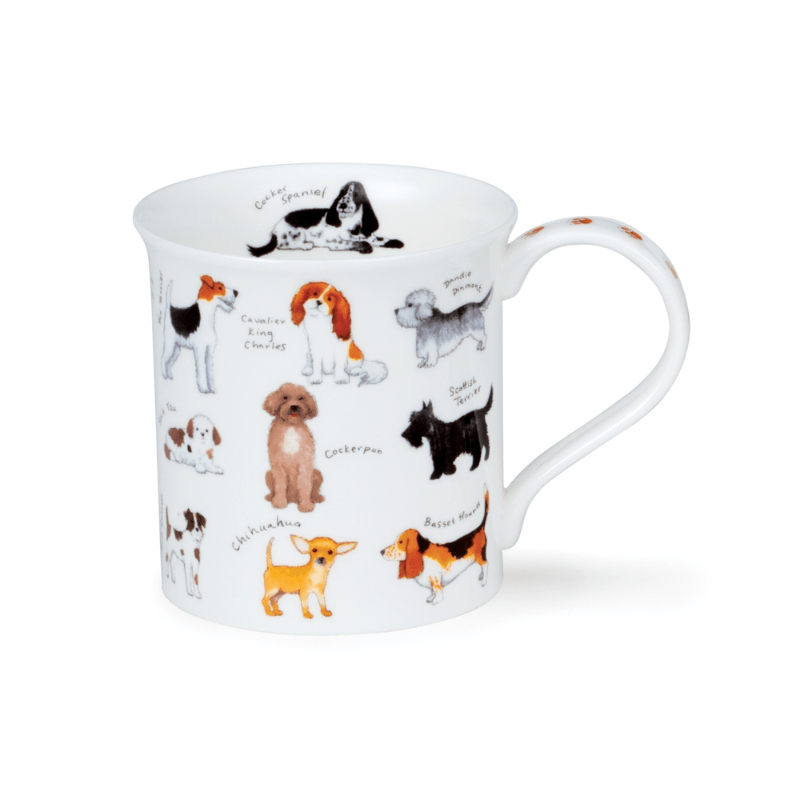 Dunoon Mug Bute Animal Breeds Dog 300ml