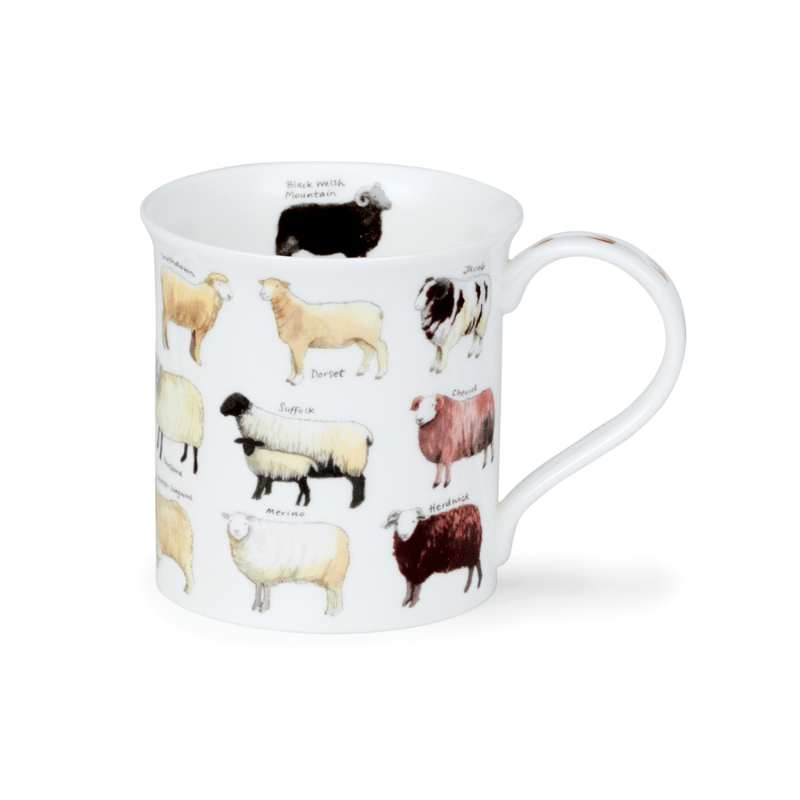 Dunoon Mug Bute Animal Breeds Sheep 300ml