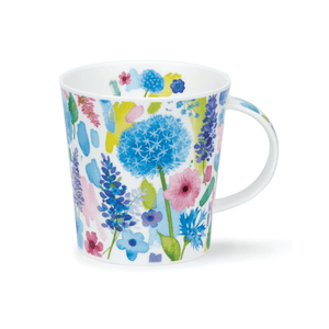 Dunoon Mug Cairngorm Floral Burst Blue 480ml