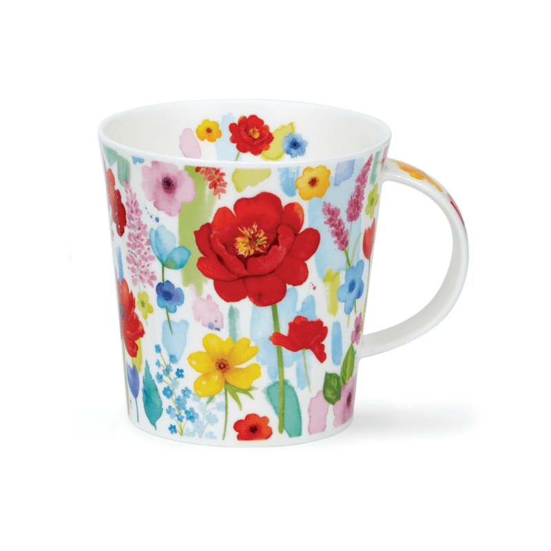 Dunoon Mug Cairngorm Floral Burst Red 480ml