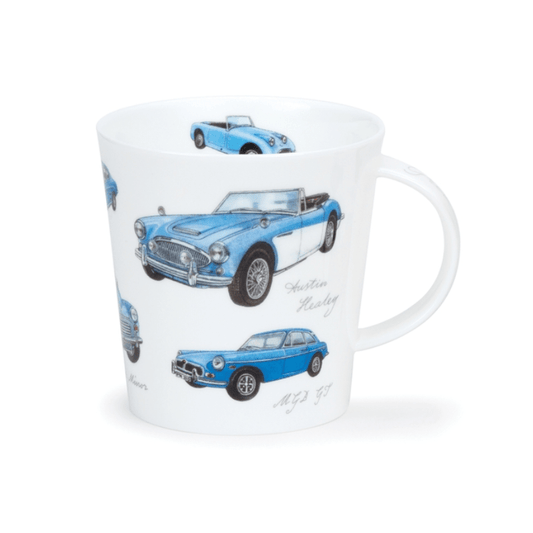Dunoon Mug Cairngorm Great Classic Cars Blue 480ml The Homestore Auckland