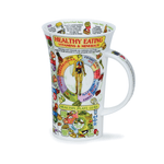 Dunoon Mug Glencoe Healthy Eating 500ml