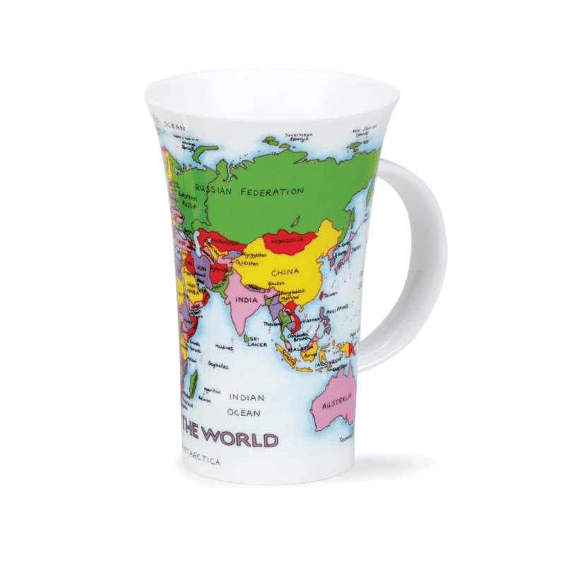 Dunoon Mug Glencoe Map of the World 500ml