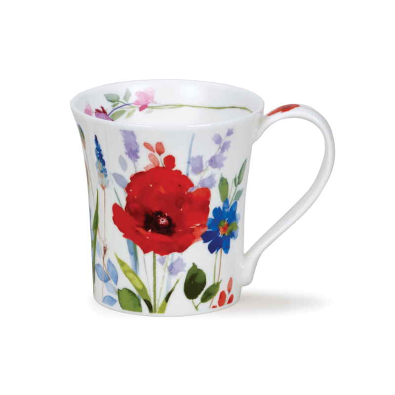 Dunoon Mug Jura Wild Garden Poppy 210ml