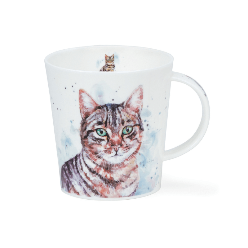 Dunoon Mug Lomond Pawtrait Tabby 320ml