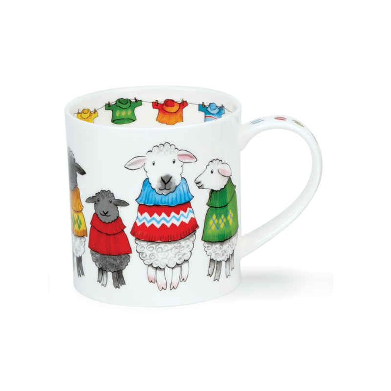 Dunoon Mug Orkney Trendsetters Sheep 350ml