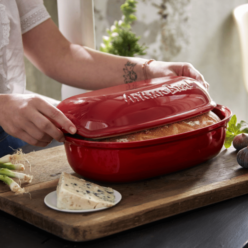 Emile Henry Artisan Bread Maker Burgundy