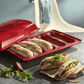 Emile Henry Mini Baguette Baker Burgundy