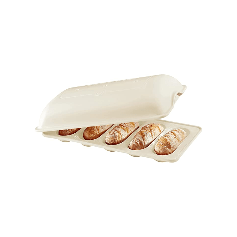 Emile Henry Mini Baguette Baker Linen