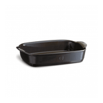 Emile Henry Rectangular Baker 36cm Charcoal