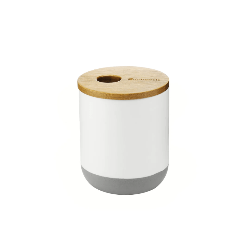 Full Circle Pick Me Up Bathroom Canister