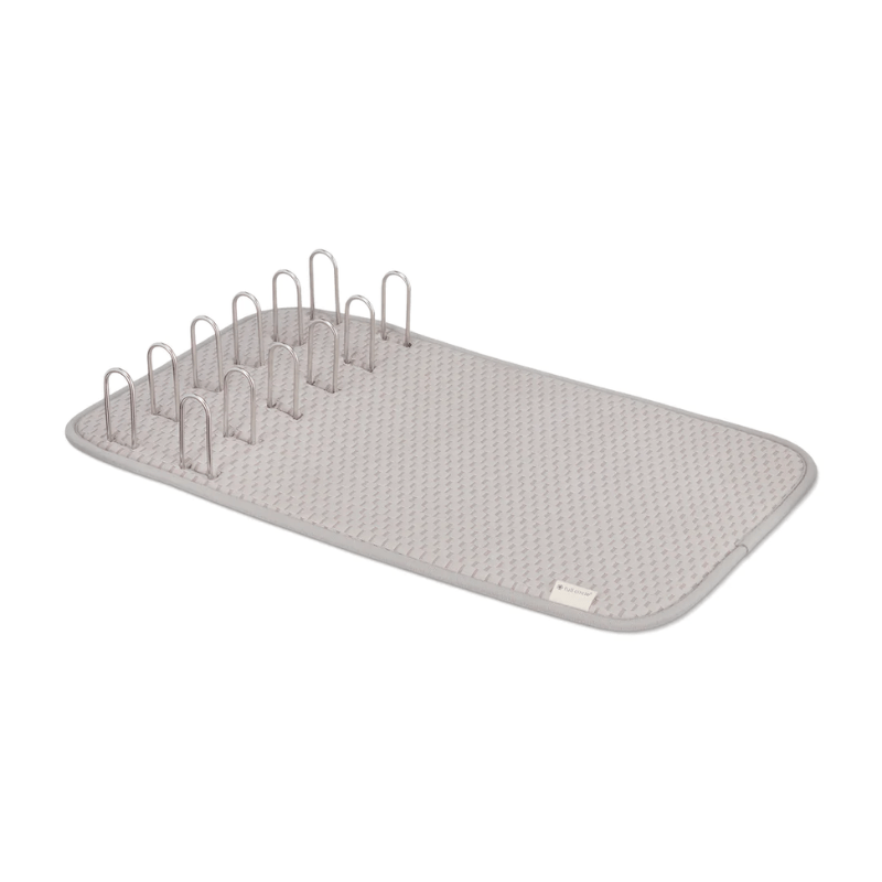 Full Circle Shape Shifter 2-in-1 Dish Rack & Recycled Microfiber Mat