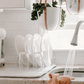 Full Circle Shape Shifter 2-in-1 Dish Rack & Recycled Microfiber Mat