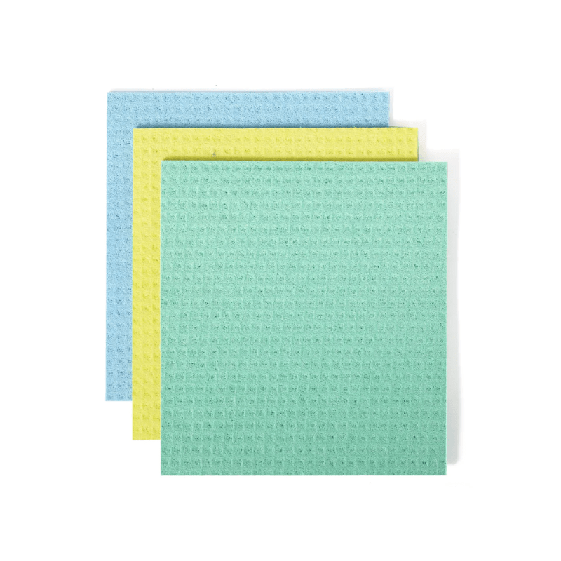 Full Circle Squeeze Cellulose Sponge Cloths Set of 3