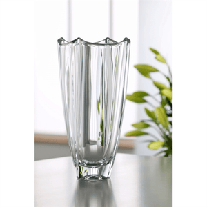 Galway Crystal Dune Square Vase 30.5cm