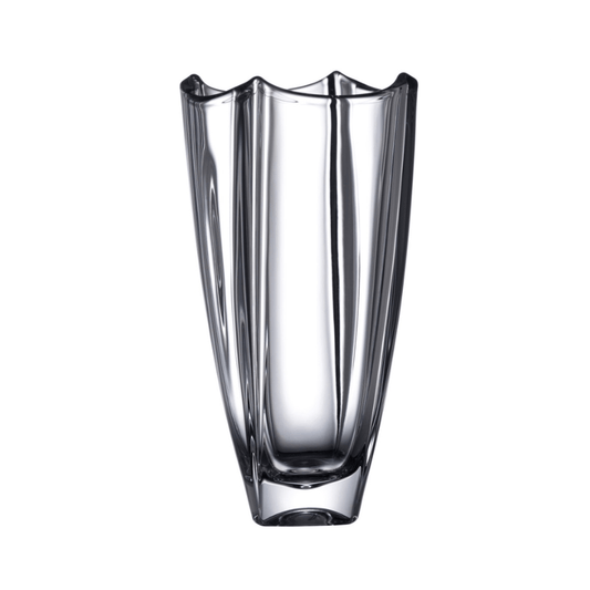 Galway Crystal Dune Square Vase 30.5cm The Homestore Auckland