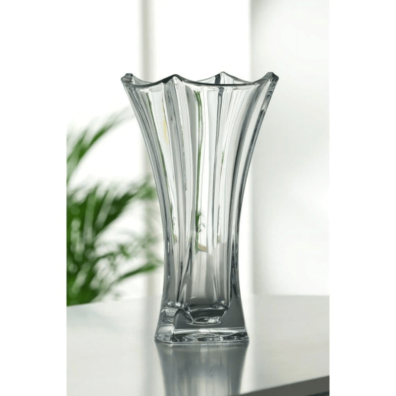 Galway Crystal Dune Waisted Vase 30.5cm