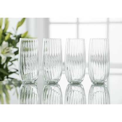 Galway Crystal Erne Hi-Ball Set of 4 The Homestore Auckland