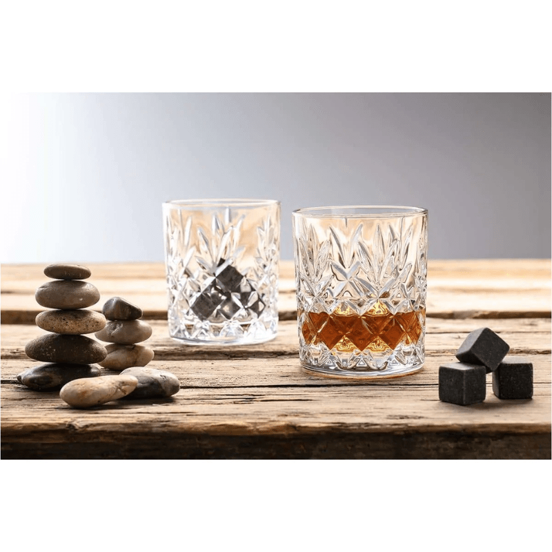 Galway Crystal Renmore Double Old Fashion Pair