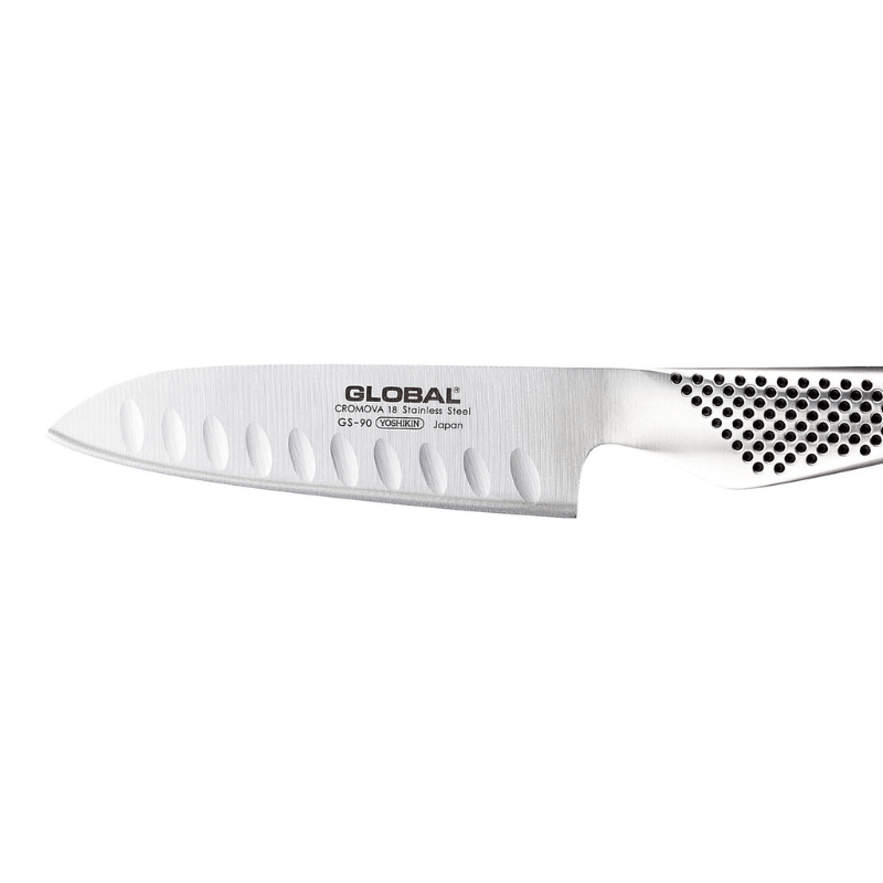 Global Santoku Knife 13cm Fluted (GS-90)