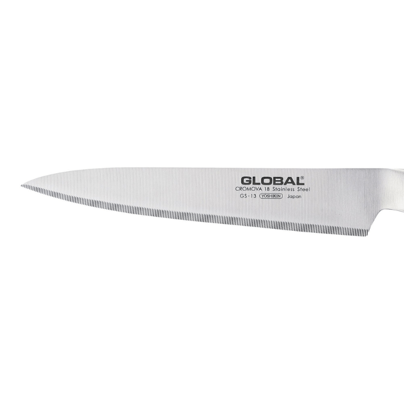 Global Utility Knife 15cm Fine Serration (GS-13L)