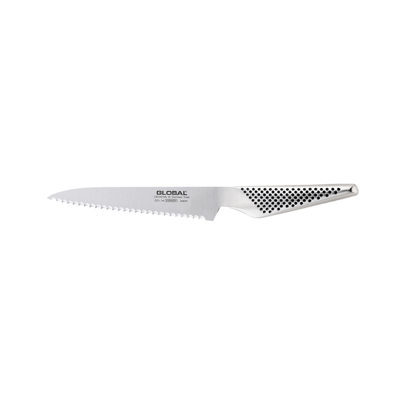 Global Utility Knife 15cm Serrated (GS-14)