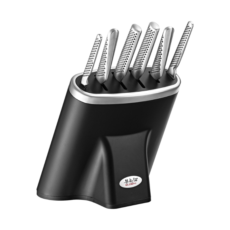 Global Zeitaku Knife Block Set 7-Piece