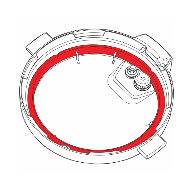 Instant Pot Replacement Sealing Ring 3L 2-Pack