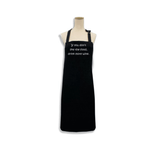 Karen Design Apron 'If you don't like the food, drink more wine'