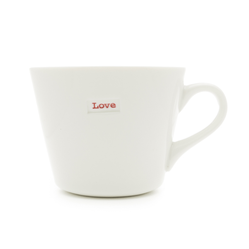 Keith Brymer Jones Bucket Mug 350ml - Love