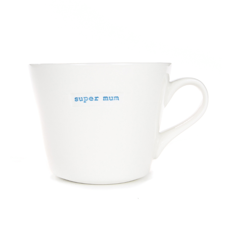 Keith Brymer Jones Bucket Mug 350ml - super mum