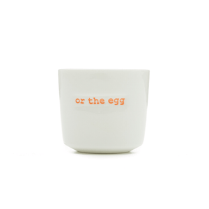 Keith Brymer Jones Egg Cups - what came first the chicken or the egg