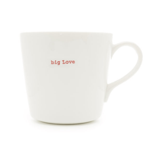 Keith Brymer Jones Large Bucket Mug 500ml - big Love