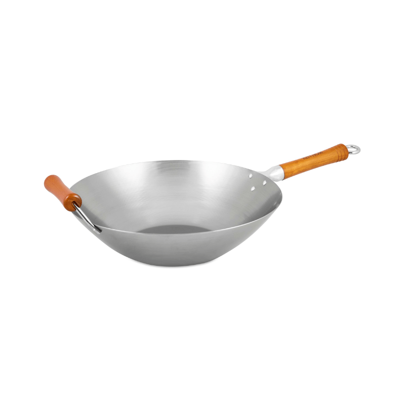 Ken Hom Excellence Carbon Steel Wok 35cm