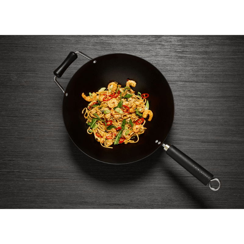 Ken Hom Excellence Non-Stick Pressed Aluminium Wok 31cm