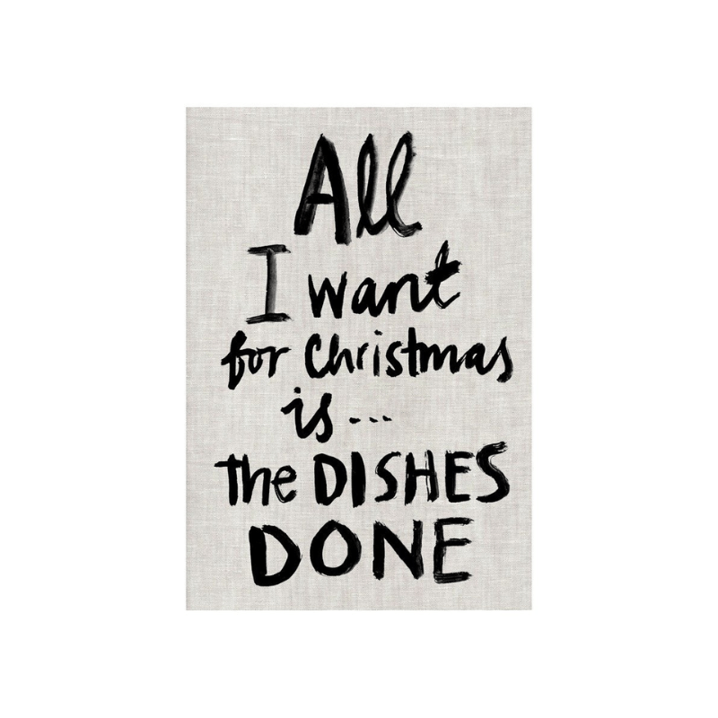 Kerridge All I Want Tea Towel