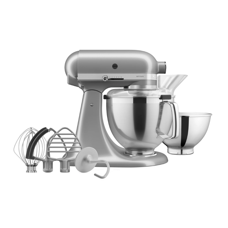 KitchenAid 4.8L Artisan Stand Mixer KSM195 Contour SIlver