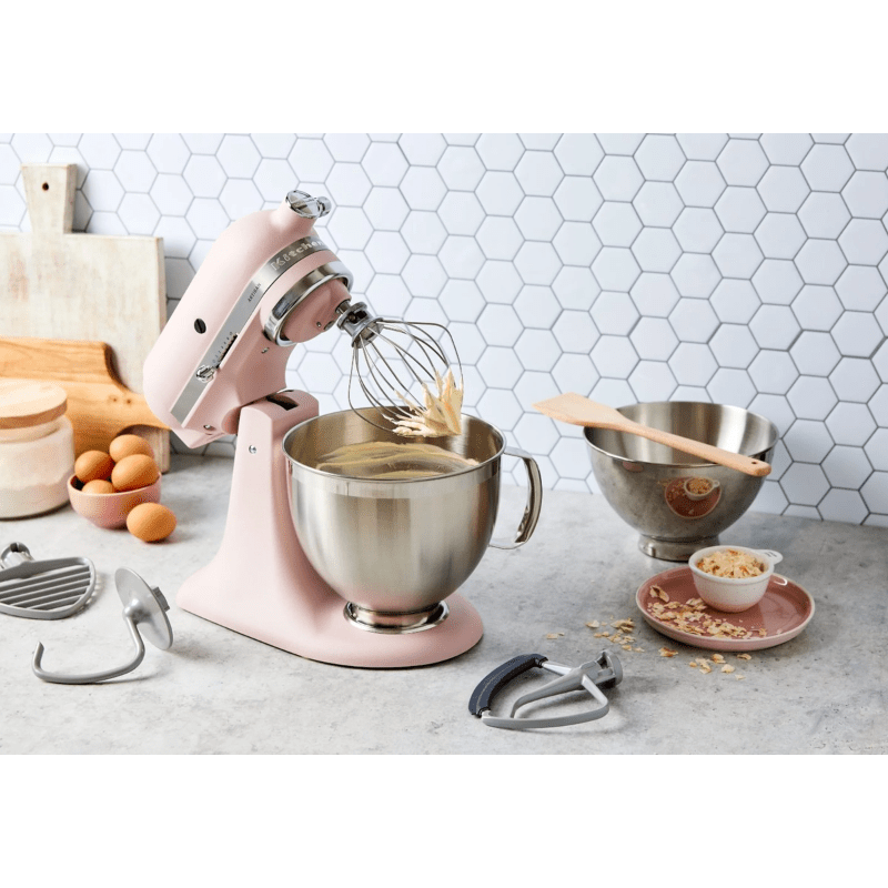 KitchenAid 4.8L Artisan Stand Mixer KSM195 Feathered Pink